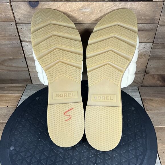 SOREL Ella III Slide Sandals Women’s US Size 9.5 Slip On Flats Leather Casual - Picture 9 of 10